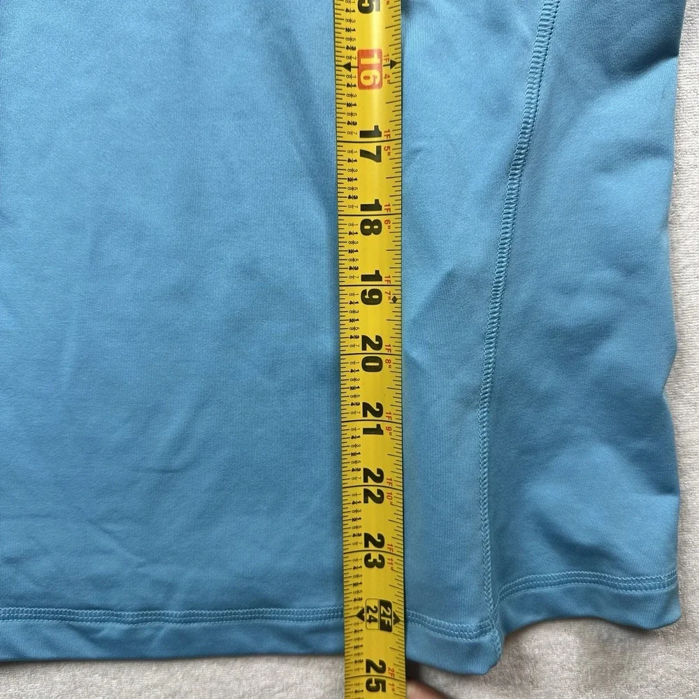 The North Face FlashDry‎ Breeze Long Sleeve Shirt Unisex L Blue Performance Logo